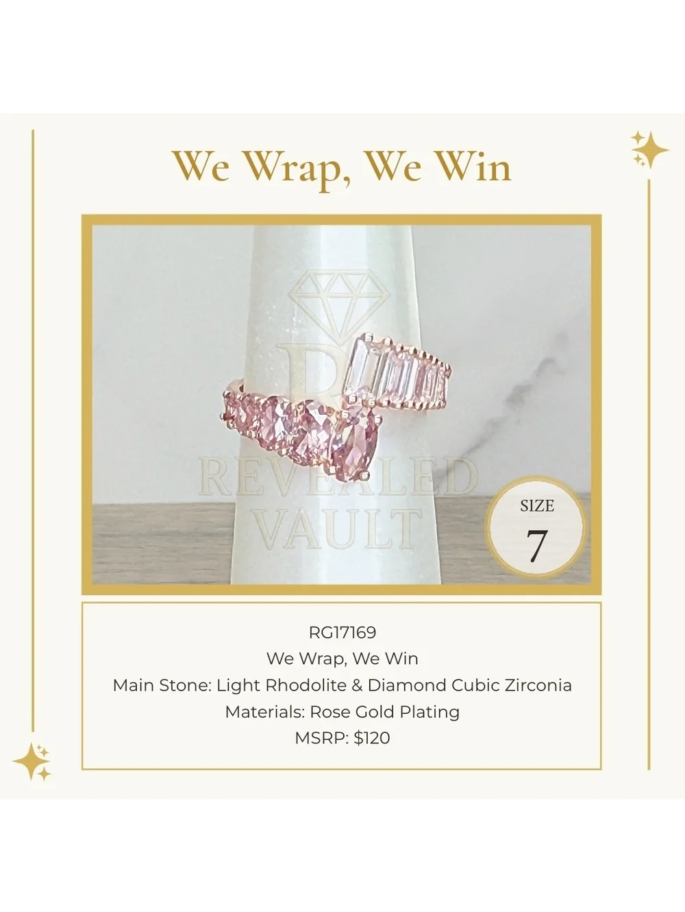 We Wrap, We Win - Size 7 - OG